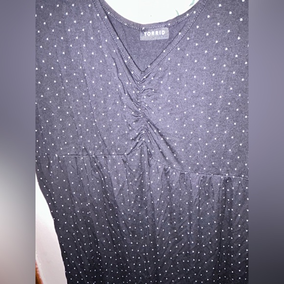 Torrid Polka Dot Tee - Picture 2 of 2